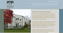 Desktop Screenshot of cherryhill-apartments.com